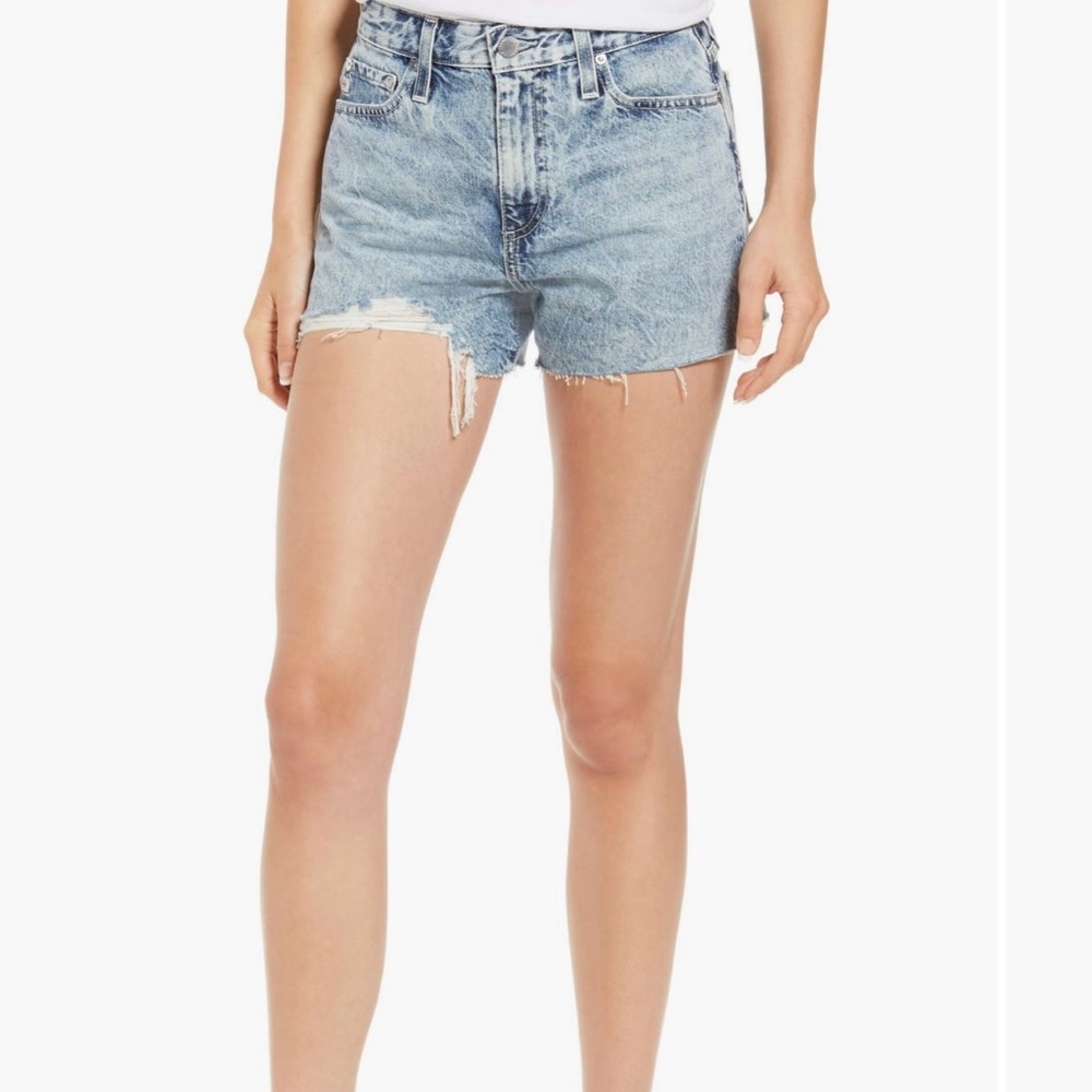 AG High Rise Denim Shorts -$55 NWT